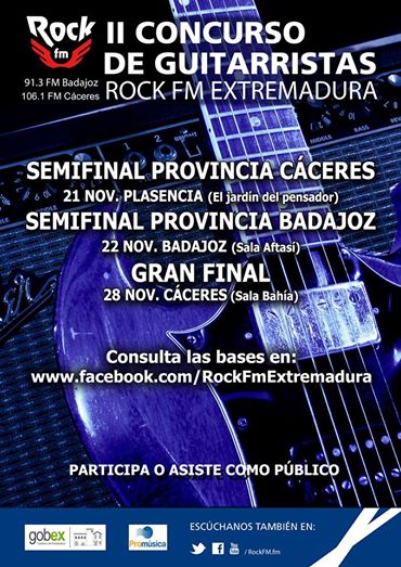 Concurso de Guitarristas ROCK FM
