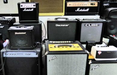 amplificador de guitarra acústica