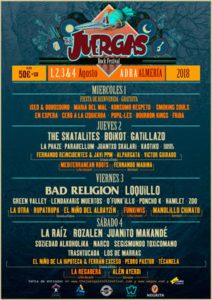 The Juergas Rock Festival anuncia su cartel
