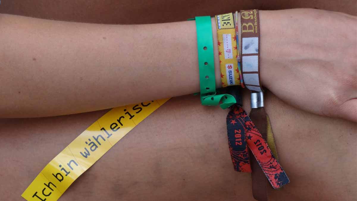 pulseras de conciertos