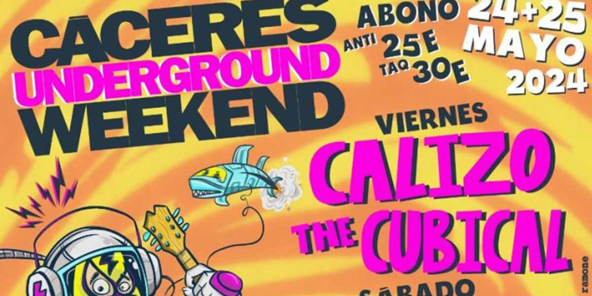 caceres underground weekend 2024