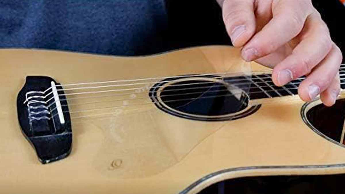 golpeador de guitarra flamenca