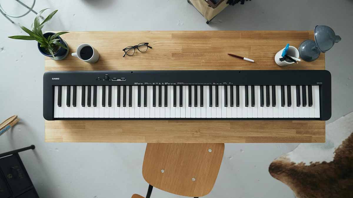 Piano Casio CDP-110 con teclas contrapesadas