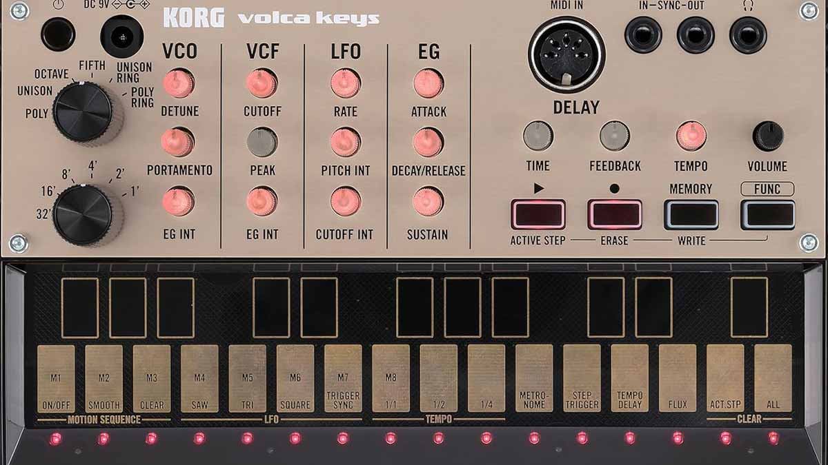sintetizador korg volca keys
