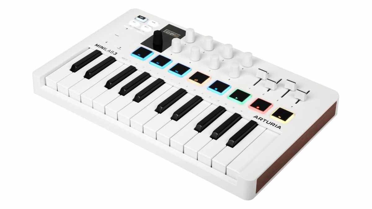 Arturia MiniLab 3: un controlador MIDI compacto con gran potencia arturia minilab 3