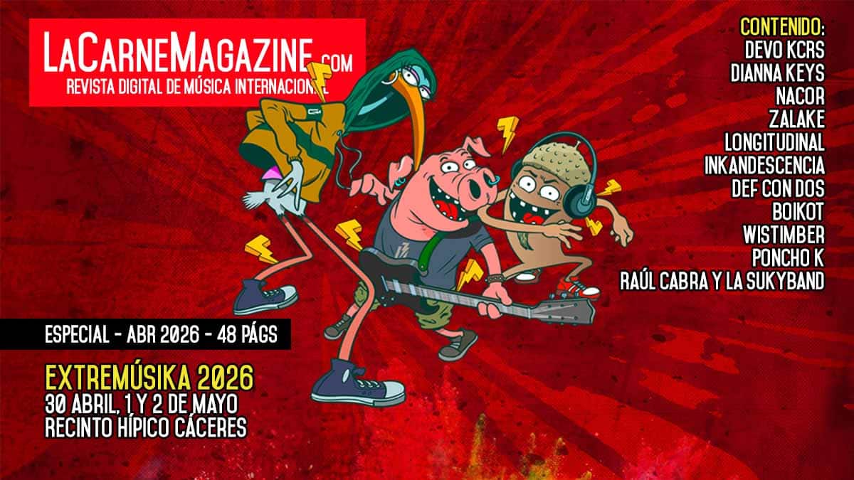 LaCarne Magazine N102 - secciones extremusika 2026