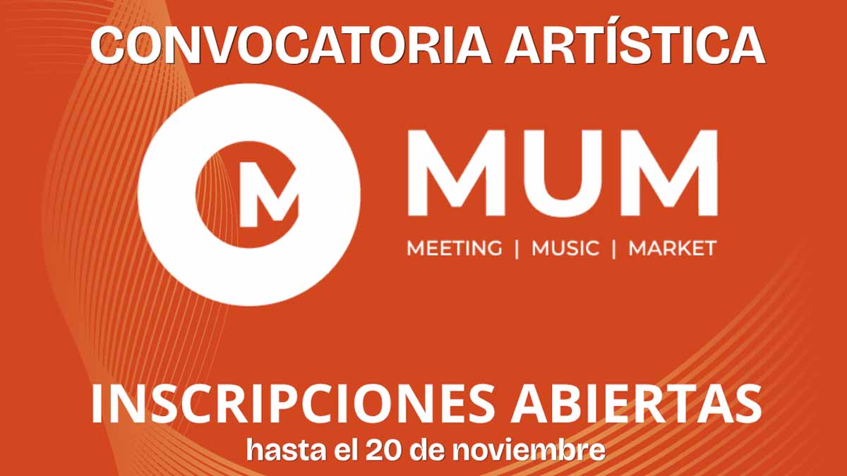 11a Jornadas Profesionales de la Música en Extremadura (MUM27): Se abre la convocatoria MUM 2027